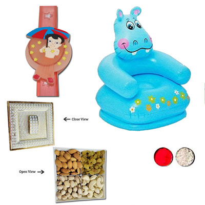 "Kids Rakhi Hamper - code KRH09 - Click here to View more details about this Product